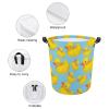 Rubber Duck Blue Foldable Laundry Basket view 4