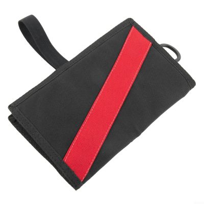 Zoegneer Wetnotes Notebook, Diving Notebook, Underwater Notepad with Bungee/D-Ring Attachment and Shoulder Strap, 20 x 12 x 2 cm (Red)