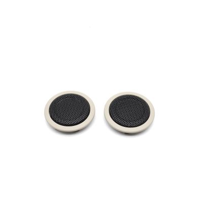 RijPex Improved Rear Tweeter Speaker Covers for BMW 1/2/3/4 Series, M3/M4, Oyster, 2-Piece