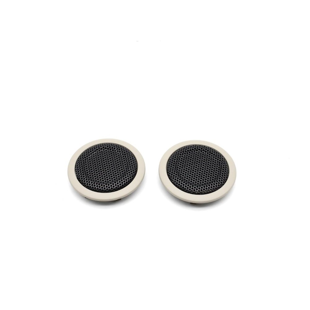 RijPex Improved Rear Tweeter Speaker Covers for BMW 1/2/3/4 Series, M3/M4, Oyster, 2-Piece