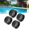 Tbest Sand Filter Closure, 4-Piece Replacement Set for Drain and Gasket for Ward Swimming Pools view 2