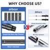 aiGear 6-Section Black Aluminum Hiking Pole with 3 Accessories view 4