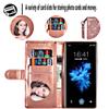 FERLAN Wallet Case for Samsung Galaxy A21s, Glitter Rose Gold view 4