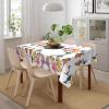 RAXER Colorful Fish Rectangular Tablecloth, Printed, Oil- and Dust-Resistant, Wipe-Clean view 4