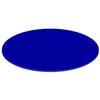 Blue PLEXIGLAS Oval Discs, Custom Cut, 3–50 cm view 1