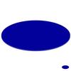Blue PLEXIGLAS Oval Discs, Custom Cut, 3–50 cm view 2