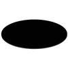 Black PLEXIGLAS Oval Discs, Custom-Cut, 3–50 cm view 1