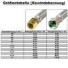 DN8 Stainless Steel Braided Hose, 1/2" M x 10 mm Compression Connector, 120 cm view 4