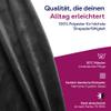 BEAUTEX Velvet Curtain, Dark Gray, 300 x 245 cm, Blackout view 3