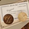 Poemluve 25 mm Letter Z Wax Seal Stamp Set with Wooden Handle view 2