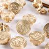 Poemluve 25 mm Letter Z Wax Seal Stamp Set with Wooden Handle view 3