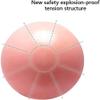 ELzEy Fitness Ball, Yoga Ball, Pilates Ball with Air Pump, for Home, Office, Fitness and Balance Training, Gray, 55 cm view 2