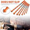 7-Piece Tile Drill Bit Set, Professional Carbide-Tipped Masonry Bits for Tile, Brick, Plastic, Cement, Wood and Glass, 3/4/5/6/8/10/12 mm view 2