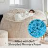 2 kg High-Density Shredded Memory Foam Bean Bag Refill view 4