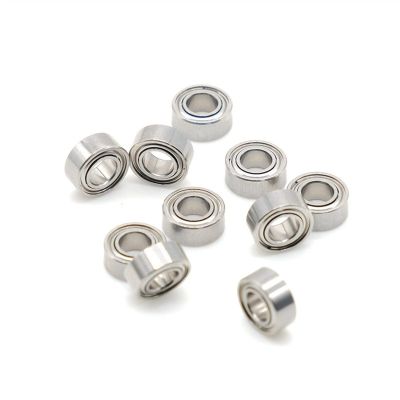 10-Piece Stainless Steel Miniature Bearings SMR52ZZ, SMR63ZZ, SMR85ZZ, SMR95ZZ, SMR128, 137, 74, 84, 105, 106, 148ZZ (Size: SMR115ZZ, 5 x 11 x 4 mm)