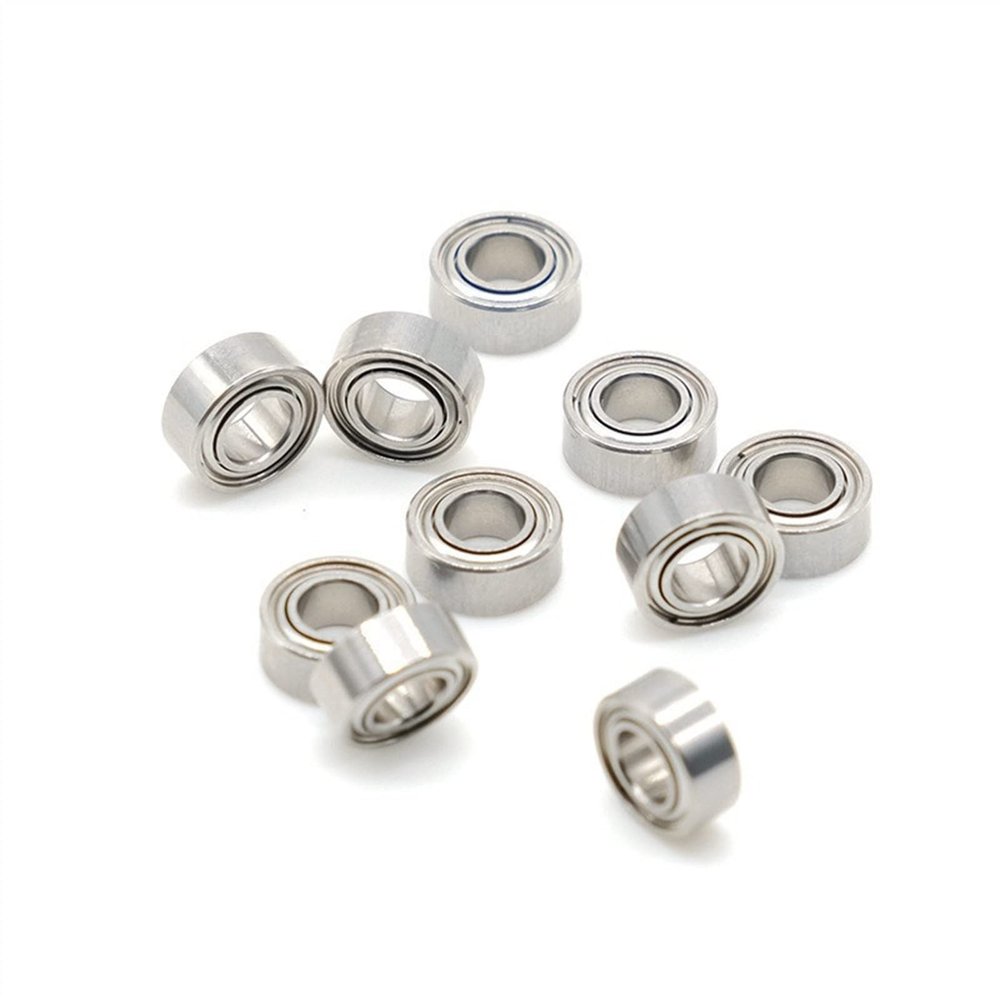 10-Piece Stainless Steel Miniature Bearings SMR52ZZ, SMR63ZZ, SMR85ZZ, SMR95ZZ, SMR128, 137, 74, 84, 105, 106, 148ZZ (Size: SMR115ZZ, 5 x 11 x 4 mm)