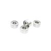 10-Piece Stainless Steel Miniature Bearings SMR52ZZ, SMR63ZZ, SMR85ZZ, SMR95ZZ, SMR128, 137, 74, 84, 105, 106, 148ZZ (Size: SMR115ZZ, 5 x 11 x 4 mm) view 2