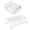 2-Piece Stainless Steel Toast Rack Set for Air Fryers view 1