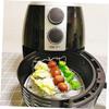 2-Piece Stainless Steel Toast Rack Set for Air Fryers view 2