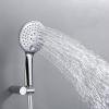 Wall-Mounted Shower System with Hand Shower and 8-Inch Rain Showerhead, Chrome view 4