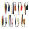 Leather Bookmarks with Silk Ribbons, Pack of 8 for Students view 1