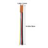 Leather Bookmarks with Silk Ribbons, Pack of 8 for Students view 2