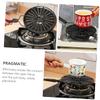 ABOOFAN Heat Diffuser Plate for Pots, 1 Piece with Handle, Black view 2