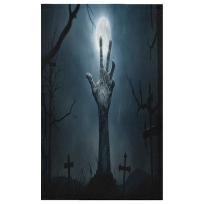 TropicalLife Halloween Zombie Hand Towels, Kitchen Towels 45 x 72 cm, 2-Pack