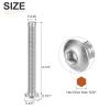DTGN 1/4-20 x 2-1/2 in. Button-Head Socket Screws, 10-Pack view 2
