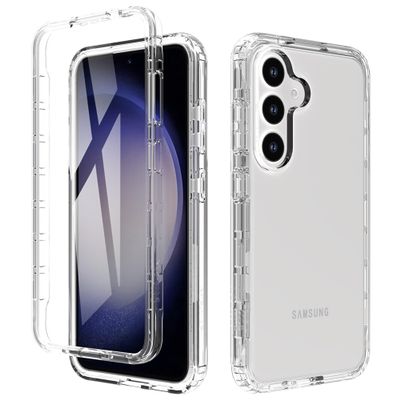 ESTH Clear TPU Case for Samsung Galaxy S24, 360° Protection