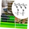 BESPORTBLE 5-Pack Stainless Steel Automatic Rabbit Drinking Nipples, Drip-Free view 2
