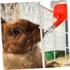 BESPORTBLE 5-Pack Stainless Steel Automatic Rabbit Drinking Nipples, Drip-Free view 3