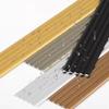 NILZA Non-Slip Aluminum Stair Edge Profile, L-Shape, 90 cm, Lapis Gold, 3-Pack view 4
