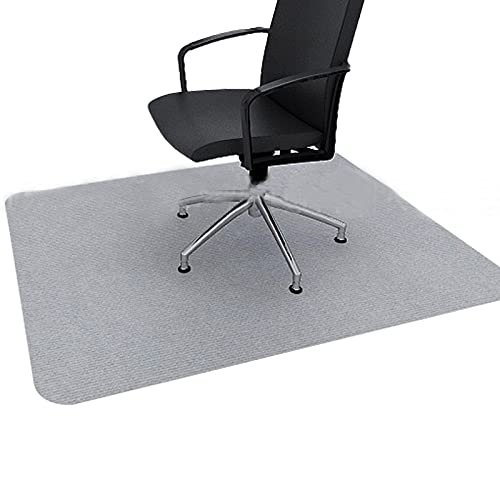 PIPONS Living Room Area Rug, Self-Adhesive Non-Slip PVC Chair Mat, Floor Protection Rug (Light Gray, 120 x 90 cm)