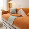 FEEGAR Waterproof Anti-Slip L-Shaped Sofa Cover, Orange, 90 x 180 cm view 1