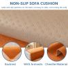 FEEGAR Waterproof Anti-Slip L-Shaped Sofa Cover, Orange, 90 x 180 cm view 2