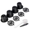 Oikabio Reusable Coffee Capsules, Black, Refillable view 3