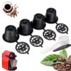Oikabio Reusable Coffee Capsules, Black, Refillable view 4
