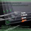 Outdoor Tablecloth, Weatherproof, 125 x 220 cm, Matte 3 mm PVC view 2