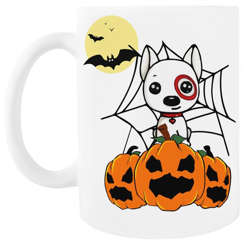 Generic Halloween Bullseye Team Member White Ceramic Coffee Mug