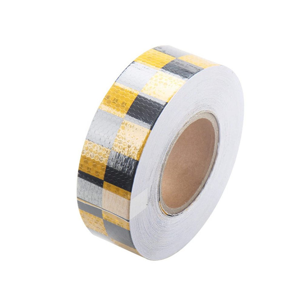 Reflective Stickers, Safety Sign Tape, Reflective Tape, Safety Marking Tape, Road Tape, 2 in x 71.9 ft, Waterproof, Reflective Warning Sticker, Self-Adhesive Safety Tape
