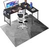 XunZheng Office Chair Mat for Hard Floors, Fabric Chair Mat, Scratch-Resistant Floor Protector, 90 x 140 cm view 1