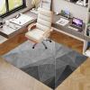 XunZheng Office Chair Mat for Hard Floors, Fabric Chair Mat, Scratch-Resistant Floor Protector, 90 x 140 cm view 2