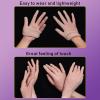 Oppaionaho Realistic Silicone Women’s Gloves, Short Artificial-Skin Gloves with Skin Texture for Crossdressers and Cosplay (Silicone, #3) view 2