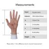Oppaionaho Realistic Silicone Women’s Gloves, Short Artificial-Skin Gloves with Skin Texture for Crossdressers and Cosplay (Silicone, #3) view 4