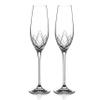 DIAMANTE Lotus Crystal Champagne Flutes, Set of 2 view 1