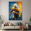 veces Soccer Poster for Boys' Bedroom, Inspirational Sports Artwork, Motivational Wall Art, 30 x 40 cm, Unframed view 2