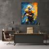 veces Soccer Poster for Boys' Bedroom, Inspirational Sports Artwork, Motivational Wall Art, 30 x 40 cm, Unframed view 3