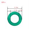 20 Fluoroelastomer O-Rings, 16.8 mm OD, 13.2 mm ID, 1.8 mm Width, Green view 2