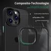 ONES Clear Case for iPhone 15 Pro Max, Hard PC + Black Silicone Bumper, Shockproof, Anti-Yellowing, Scratch-Resistant Slim Hybrid Case view 3